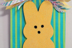 Easter Marshmallow Bunny board