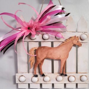 Horse Fence - Pink