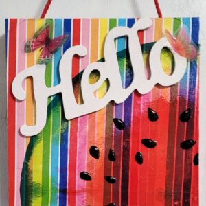 Rainbow Watermelon - Hello